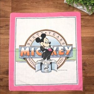 Walt Disney Mickey Mouse 1987 bandana made in USA